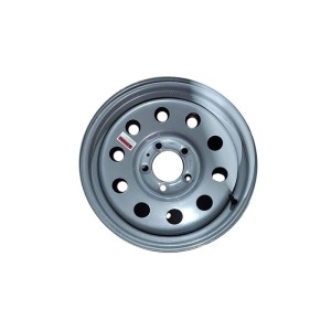 Wheel Rim 5" x 15" Trailer Wheel Rim | 5 Lug (5×4.5) | Modular Silver | 1,850 lbs Capacity