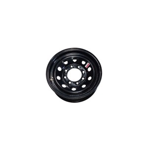16 x 6 Trailer Wheels 8 Lug on 6.5" Bolt Pattern Black Mod