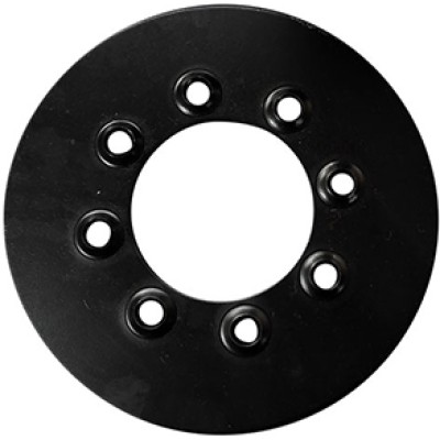 14.5" x 6" Trailer Rim Wheel with Open Center | Mobile Home Rim | 3200 lbs Capacity Black Steel