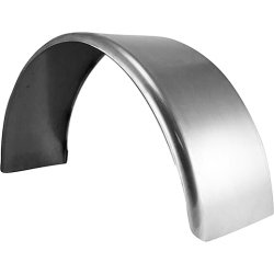 9" x 32" Single Smooth Trailer Fender Trailer Fender | 16-Gauge Steel Utility Fender