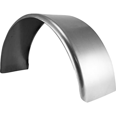 9" x 32" Single Smooth Trailer Fender Trailer Fender | 16-Gauge Steel Utility Fender