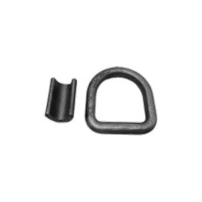 Forged Steel D-Ring, Weld-On – 12,000 lb Capacity