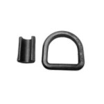 5/8" D-Ring with Weld-On Clip Trailer Tie-Down D-Ring | 19,000 lbs Capacity