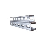 Slotted Strut Channel 14-Gauge 1-5/8" × 13/16" × 10 ft | Zinc-Plated Steel