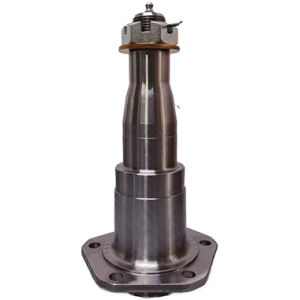 #42 Weld-On Spindle for 7K Trailer Axles | With Flange | 8.5" Length