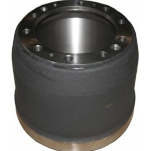 DAF Front Axle Brake Drum 10 Hole for XF / CF Trucks – Brake Drum 1233462 – Heavy Duty Truck Brake Drum