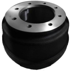 FRUEHAUF Rear Axle Brake Drum 10 Hole OEM AJB0465002 | Heavy Duty Truck & Trailer Brake Drum