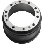 Heavy-Duty Hino Truck Brake Drum 435122240 With 10 Hole Mounting – OEM Replacement Grey Iron HT250 – Durable Truck Brake System Part