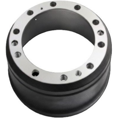 Heavy-Duty Hino Truck Brake Drum 435122240 With 10 Hole Mounting – OEM Replacement Grey Iron HT250 – Durable Truck Brake System Part