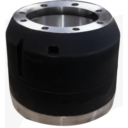 Heavy Duty Rear Axle Brake Drum for Trucks and Trailers – 10 Hole Mount, Welle Type, Robust Steel or Cast Iron Build | Rear Axle Brake Drum 310677040