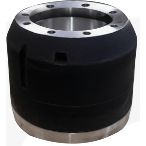 Heavy Duty Rear Axle Brake Drum for Trucks and Trailers – 10 Hole Mount, Welle Type, Robust Steel or Cast Iron Build | Rear Axle Brake Drum 310677040