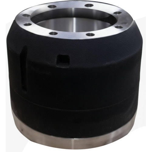 Heavy Duty Rear Axle Brake Drum for Trucks and Trailers – 10 Hole Mount, Welle Type, Robust Steel or Cast Iron Build | Rear Axle Brake Drum 310677040