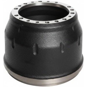 Rear Axle Brake Drum for Mercedes MK / NG / SK – 10 Hole Mount – Heavy Duty Truck Brake Drum 3464230601