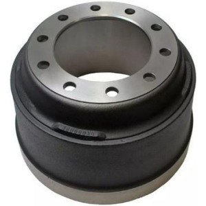 Heavy-Duty HOWO A7 Rear Axle Brake Drum – 10 Hole Mounting – OEM Replacement for Sinotruk – Durable Truck Brake Part WG9231342006