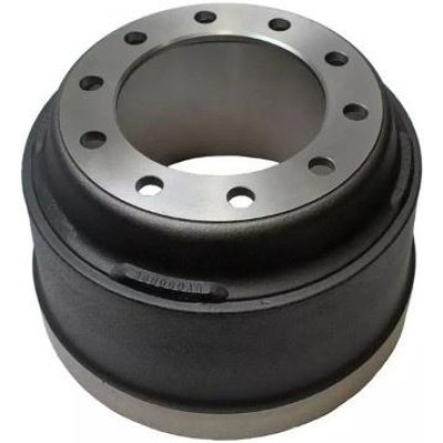 Heavy-Duty HOWO A7 Rear Axle Brake Drum – 10 Hole Mounting – OEM Replacement for Sinotruk – Durable Truck Brake Part WG9231342006