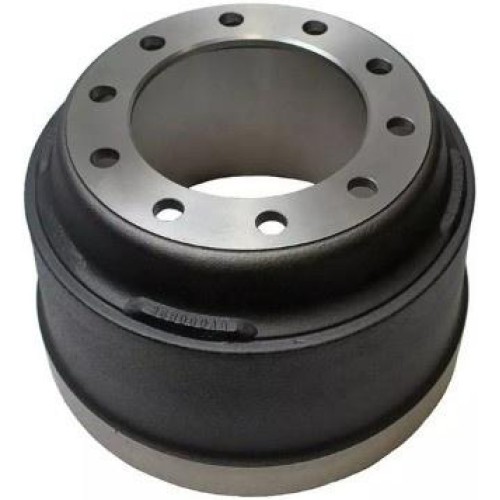 Heavy-Duty HOWO A7 Rear Axle Brake Drum – 10 Hole Mounting – OEM Replacement for Sinotruk – Durable Truck Brake Part WG9231342006