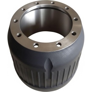 14 Ton Heavy Duty Brake Drum 10 Hole for Trailer Axle with BPW Brake Drum OEM 0310677590 | Truck & Trailer Brake Drum