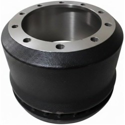 Heavy Duty BPW Trailer Brake Drum with 10 Holes – Durable Grey Cast Iron Construction | Brake Drum 310967130