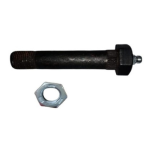 9/16"-18 Wet Shackle Bolt 3" Long with Lock Nut | Greaseable | Fits Trailer Axle Beam