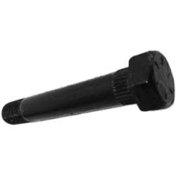 9/16"-18 Shackle Bolt 3.5" Long | Grade 8 | Auto Black Finish | Fits Trailer Axle Beam