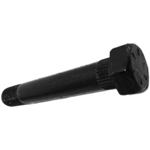 9/16"-18 Shackle Bolt 3.5" Long | Grade 8 | Auto Black Finish | Fits Trailer Axle Beam