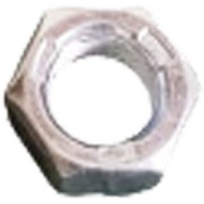 9/16" Zinc-Plated Lock Nut Trailer Lock Nut | Fits 9/16" Shackle Bolts