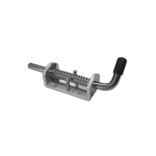 Silver-Coated Latch 93 mm × 34 mm (3.66" × 1.34") | Durable Locking Hardware