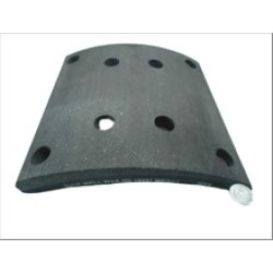 BRAKE LINING 2ND OVERSIZE 19487 w/ RIVET 8x22x15