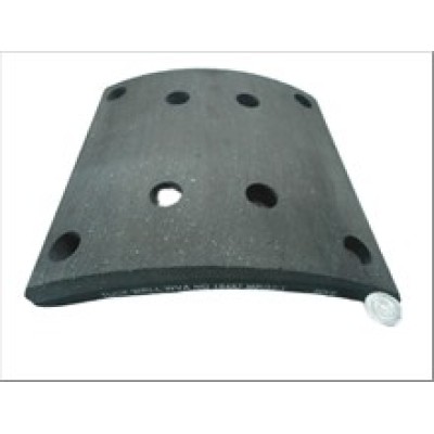 BRAKE LINING 2ND OVERSIZE 19487 w/ RIVET 8x22x15