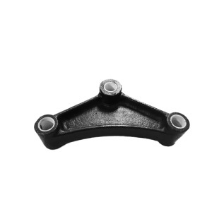 3 Point Hanger with Bush | 6-1/16"–6-1/4" Length | 4" Height | Fits 1-3/4" Leaf Springs
