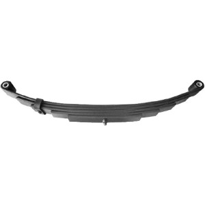 5-Leaf Trailer Leaf Spring Double Eye | 25-1/4" x 1-3/4" | 3K lbs Spring Capacity with Nylon Bushes
