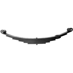 6-Leaf Trailer Leaf Spring Double Eye | 25-1/4" Eye-to-Eye | 3.5K lbs Spring Capacity