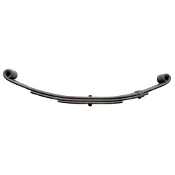 3-Leaf Trailer Leaf Spring Double Eye | 25-1/4" Eye-to-Eye | 1750 lbs Capacity