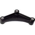 Curved Equalizer 7 3/4" Long for 3.5K Trailer Axles | 9/16" Bolt Holes | Powder Coated