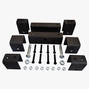 Tandem-Axle Trailer Hanger Kit Trailer Suspension Hanger Kit for 2" Slipper Springs | 12" Long Equalizers