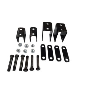 Single Hanger Kit Trailer Suspension Hardware Kit for Double Eye Leaf Springs | Complete Heavy-Duty Hardware