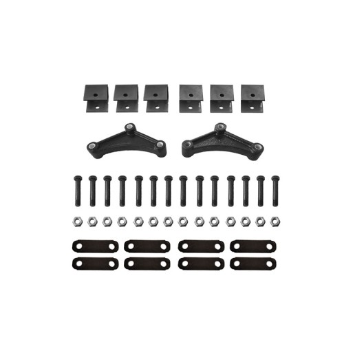 Tandem Axle Trailer Hanger Kit | Double Eye Springs