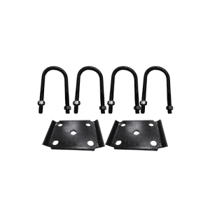 Sparebiz USA Boat Trailer 9/16 U Bolts Axles Kit for Round Axle Tube