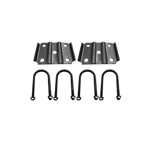 1/2" trailer U-bolt kit for 3" axle tubes, suitable for 5.2K–7K axles | Zinc Plated 1/2" trailer U-bolt kit for 3" axle tubes, suitable for 5.2K–7K axles | Zinc Plated